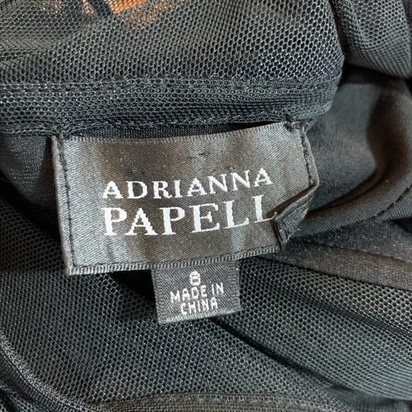 Adrianna Papell Cocktail Black Dress - Picture 5 of 5